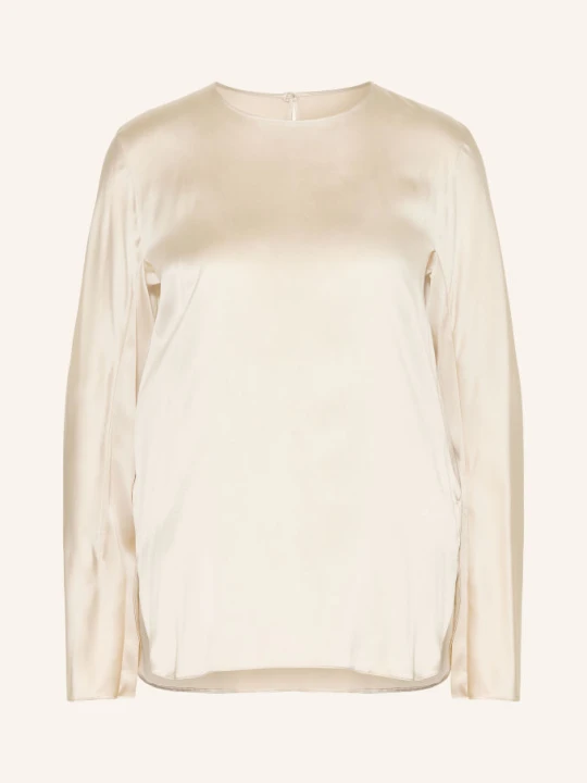 Zdjęcie produktu Mm By Max Mara Bluzka Koszulowa Smalto Z Jedwabiem beige