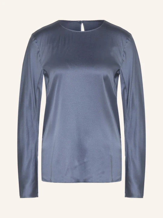 Zdjęcie produktu Mm By Max Mara Bluzka Koszulowa Smalto Z Jedwabiem grau