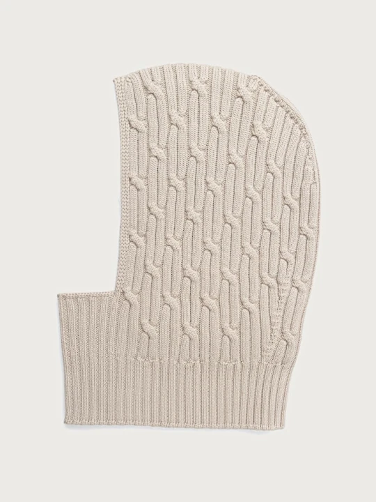 Zdjęcie produktu MM by Max Mara kominiarka damska wełniana MMLPORTICI beżowy