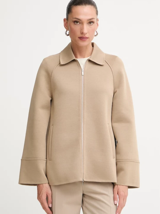 Zdjęcie produktu MM by Max Mara krótka kurtka damska ELISEO beżowy