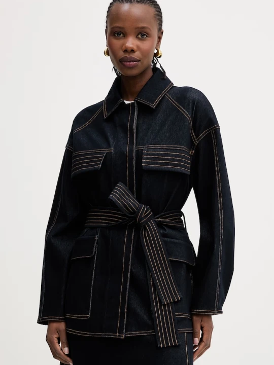 Zdjęcie produktu MM by Max Mara kurtka jeansowa WEST granatowy