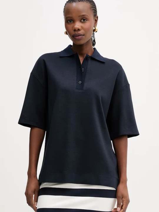 Zdjęcie produktu MM by Max Mara polo ABETAIA granatowy