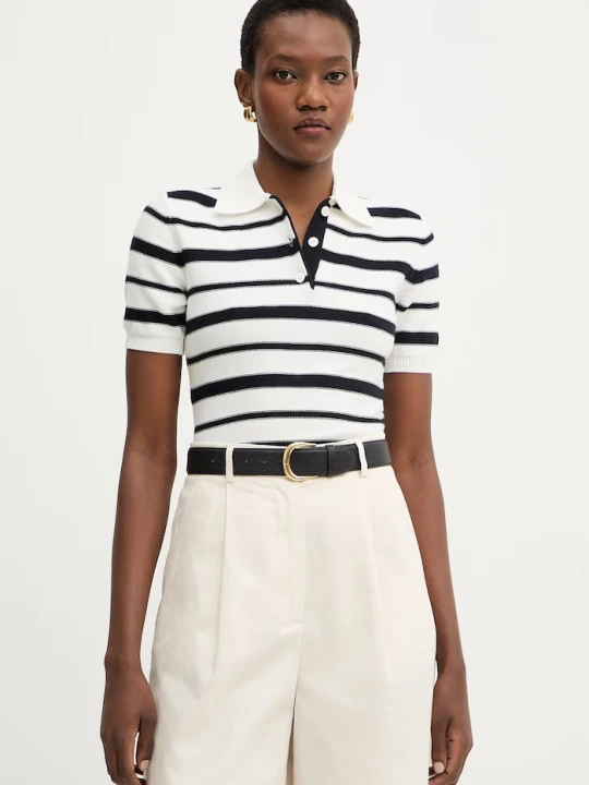 Zdjęcie produktu MM by Max Mara polo CARIOCA biały