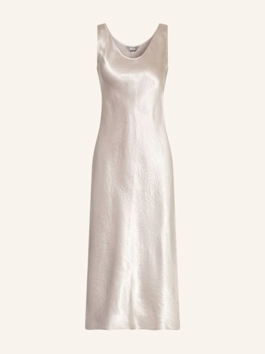 Zdjęcie produktu Mm By Max Mara Satyna Sukienka Talete beige SREBRNY
