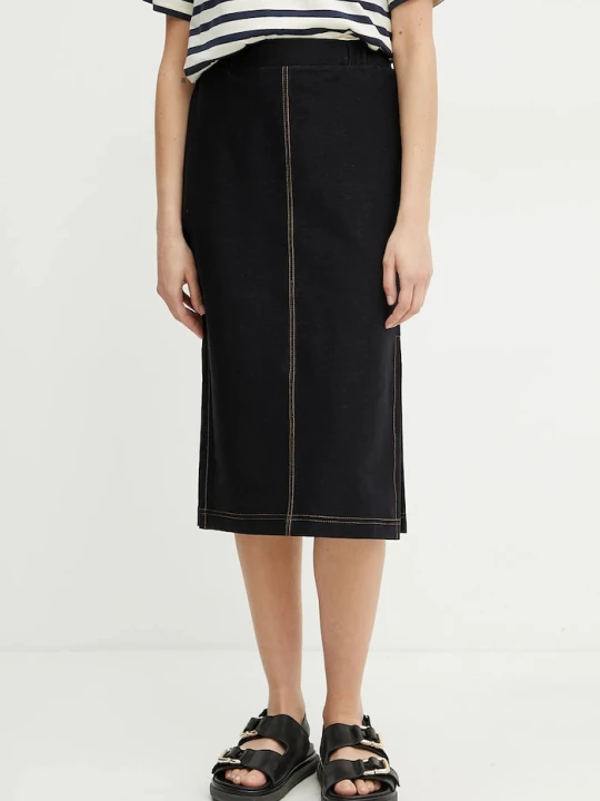 Zdjęcie produktu MM by Max Mara spódnica granatowy