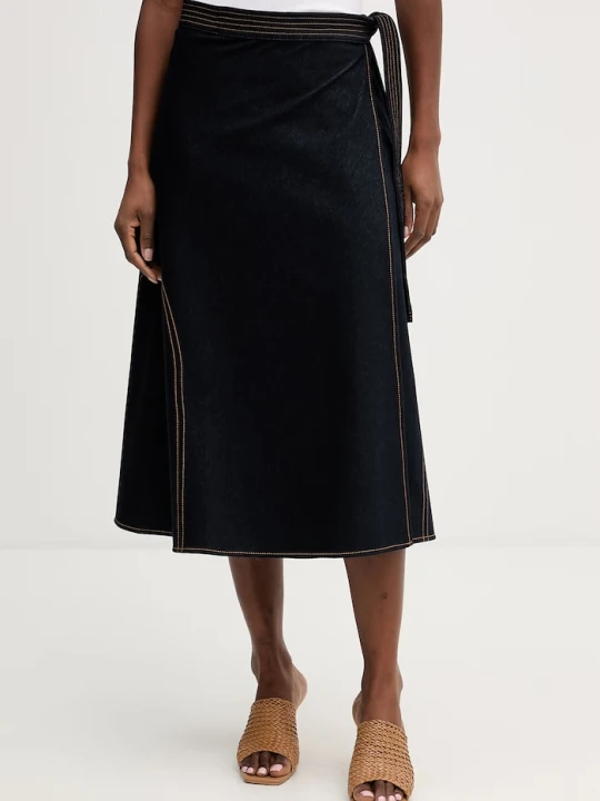 Zdjęcie produktu MM by Max Mara spódnica RANE granatowy