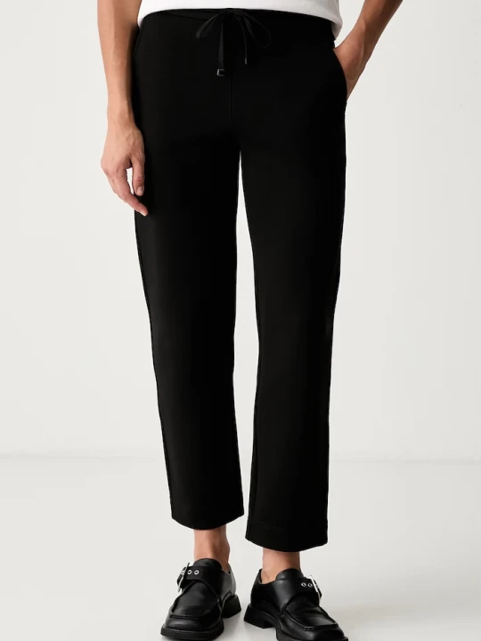 Zdjęcie produktu MM by Max Mara spodnie dresowe damskie z bawełną MMLZINNIA czarny