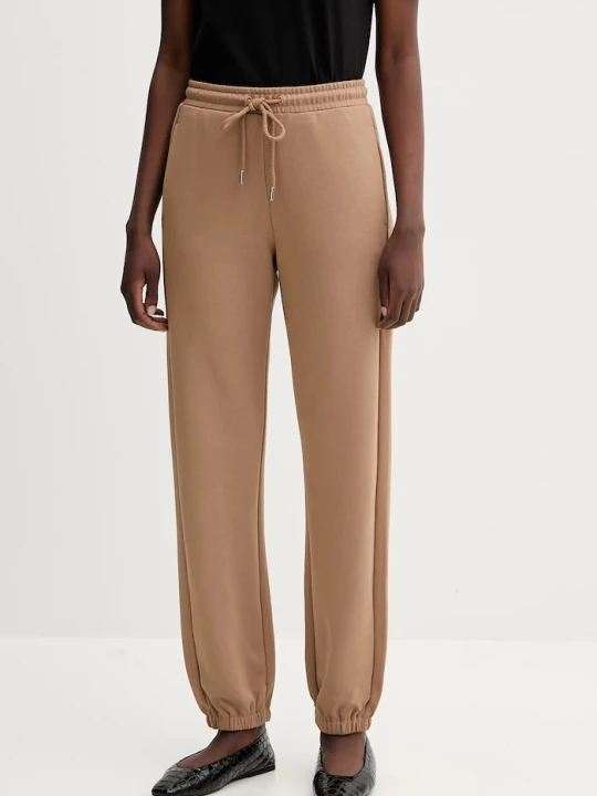 Zdjęcie produktu MM by Max Mara spodnie dresowe LEVICO brązowy
