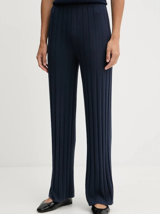 Zdjęcie produktu MM by Max Mara spodnie dresowe TEMA granatowy