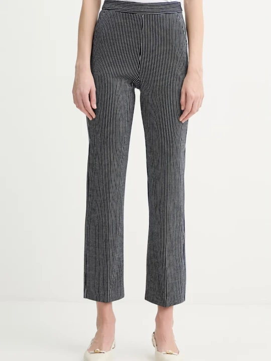 Zdjęcie produktu MM by Max Mara spodnie ORTENSIA granatowy