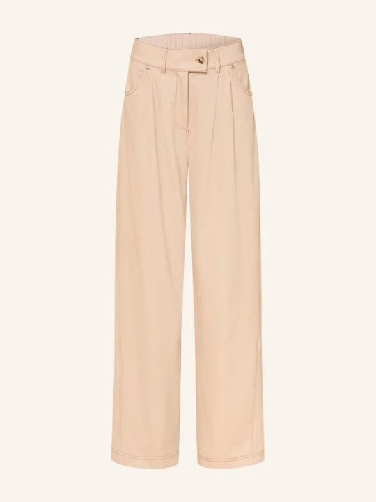 Zdjęcie produktu Mm By Max Mara Spodnie Typu Marlena Gestro W Stylu Jeansowym beige