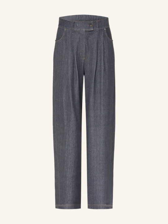 Zdjęcie produktu Mm By Max Mara Spodnie Typu Marlena Gestro W Stylu Jeansowym blau GRANATOWY