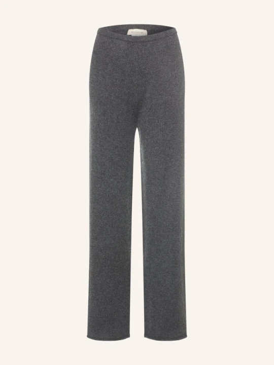 Zdjęcie produktu Mm By Max Mara Spodnie Z Dzianiny Ottimo Z Kaszmirem grau SZARY