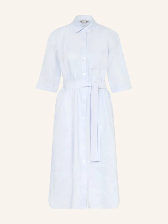 Zdjęcie produktu Mm By Max Mara Sukienka Koszulowa Tabella Z Lnu blau JASNONIEBIESKI