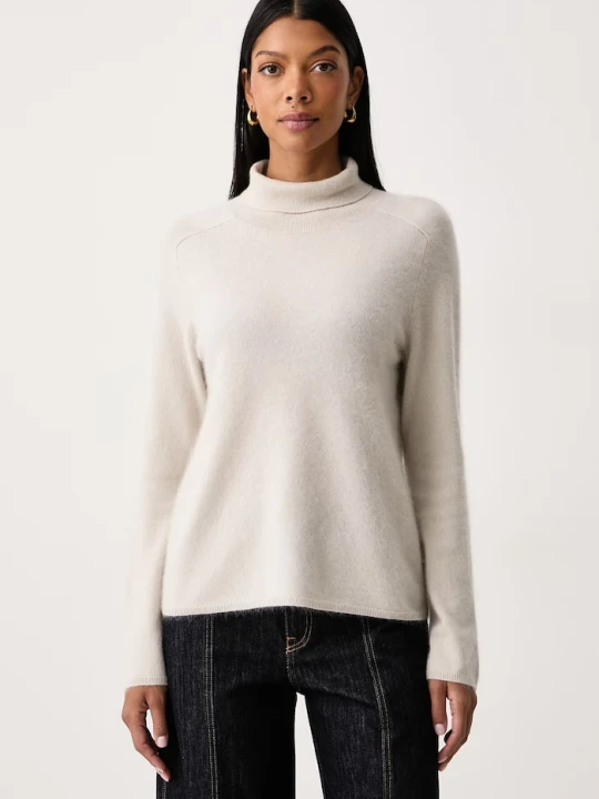 Zdjęcie produktu MM by Max Mara sweter damski wełniany MMLCARIOCA beżowy
