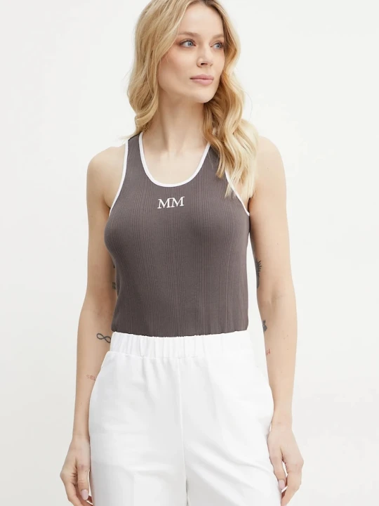 Zdjęcie produktu MM by Max Mara top brązowy