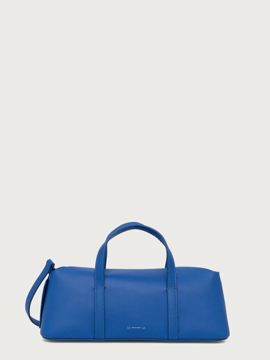 Zdjęcie produktu MM by Max Mara torebka crossbody damska z imitacji skóry MMLMOSCHEA niebieski