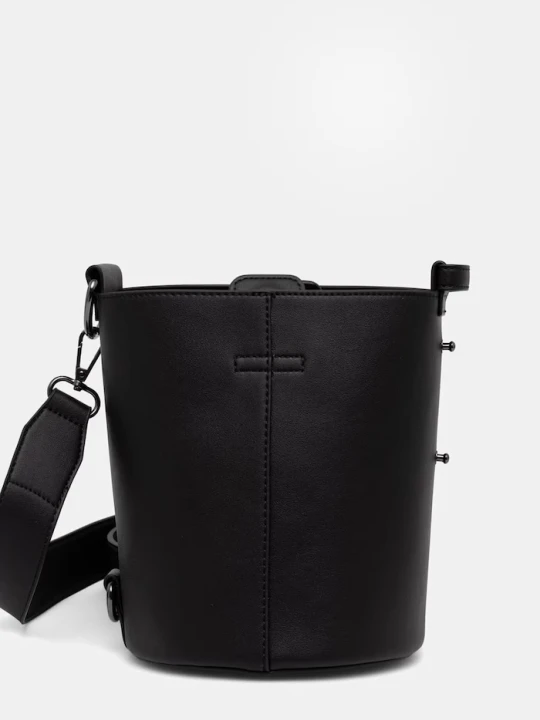 Zdjęcie produktu MM by Max Mara torebka damska z imitacji skóry MMLGITA czarny