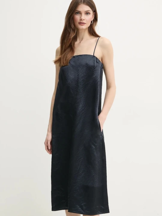 Zdjęcie produktu MM by Max Mara sukienka granatowy