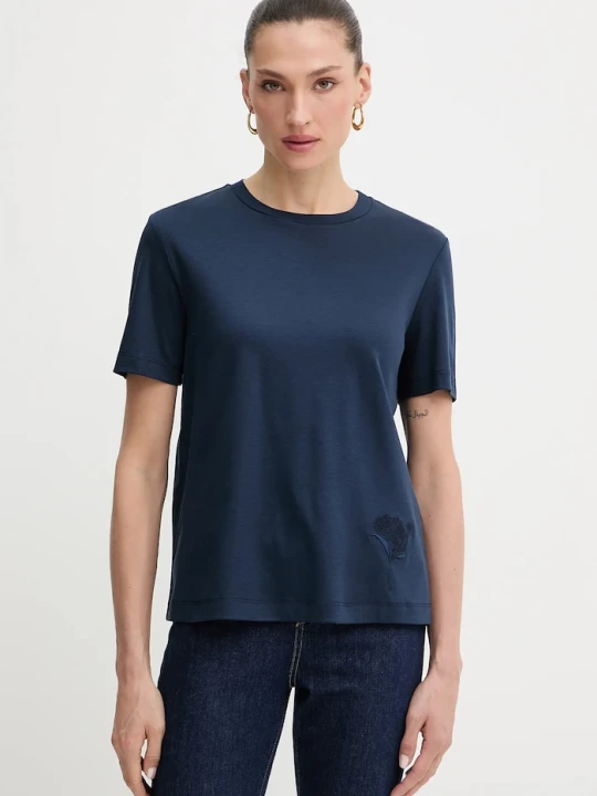 Zdjęcie produktu MM by Max Mara t-shirt COMODO granatowy