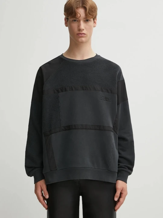 Zdjęcie produktu MM6 Maison Margiela bluza bawełniana czarny