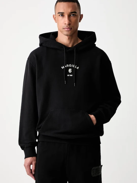 Zdjęcie produktu MM6 Maison Margiela bluza z kapturem bawełniana męska