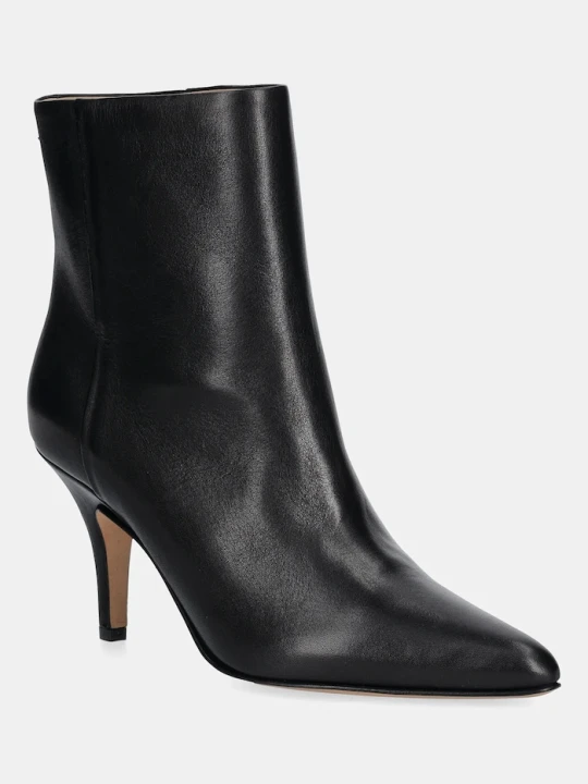 Zdjęcie produktu MM6 Maison Margiela botki skórzane czarny