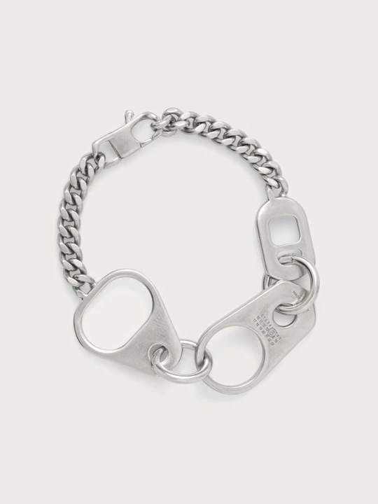 Zdjęcie produktu MM6 Maison Margiela bransoletka damska mosiężna srebrny