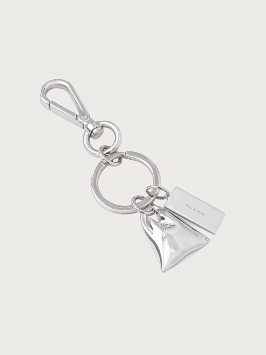 Zdjęcie produktu MM6 Maison Margiela brelok metalowy srebrny