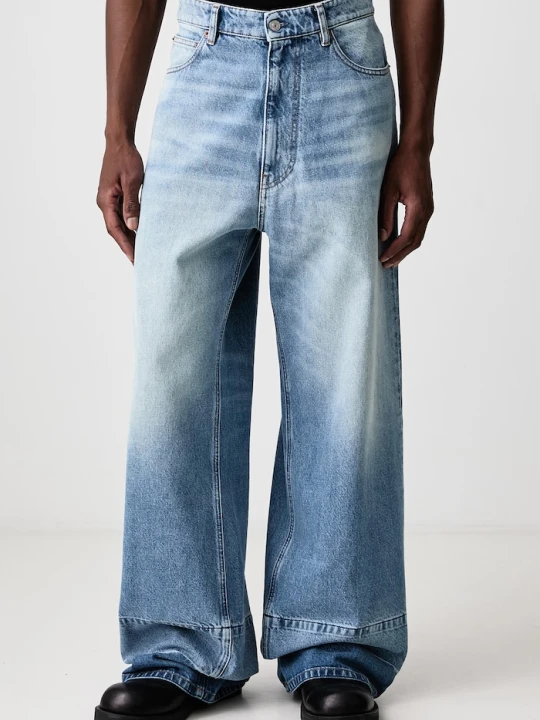 Zdjęcie produktu MM6 Maison Margiela jeansy relaxed fit męskie niebieski