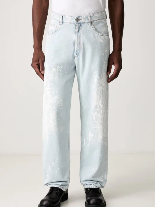 Zdjęcie produktu MM6 Maison Margiela jeansy straight męskie niebieski