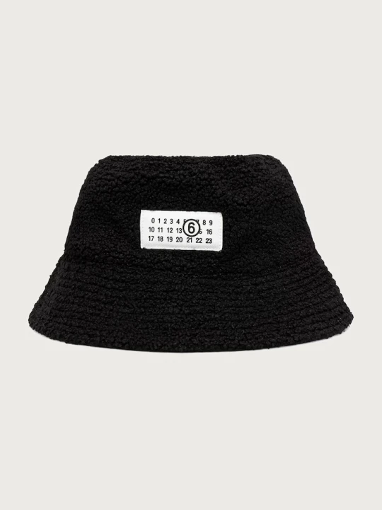 Zdjęcie produktu MM6 Maison Margiela kapelusz bucket czarny