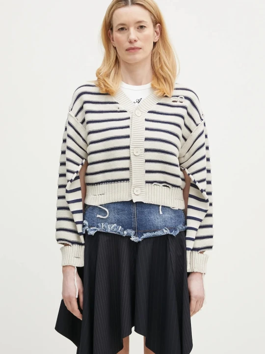 Zdjęcie produktu MM6 Maison Margiela kardigan bawełniany