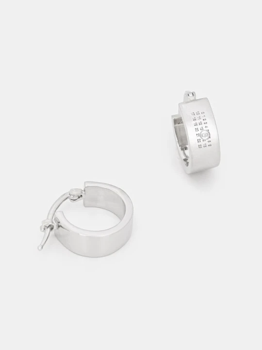 Zdjęcie produktu MM6 Maison Margiela kolczyki srebrny