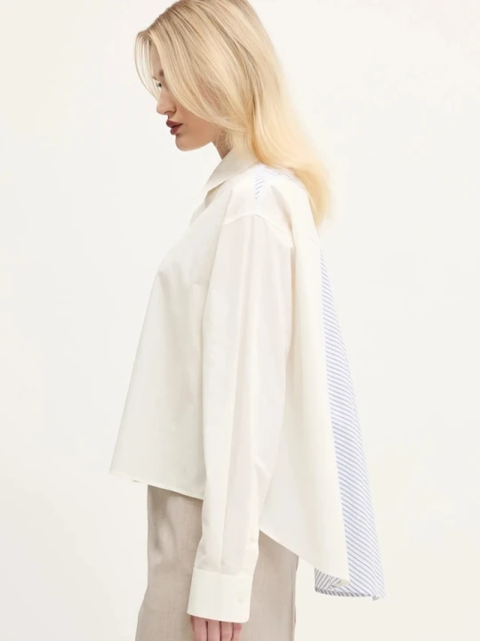 Zdjęcie produktu MM6 Maison Margiela koszula bawełniana beżowy