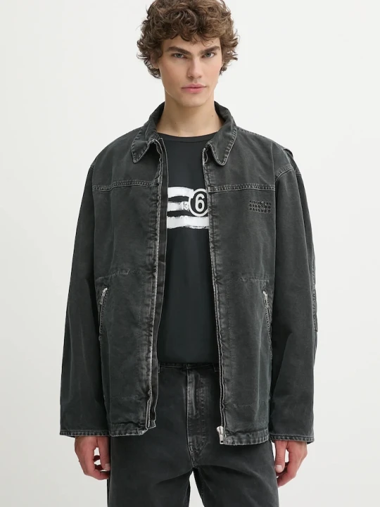 Zdjęcie produktu MM6 Maison Margiela kurtka jeansowa czarny
