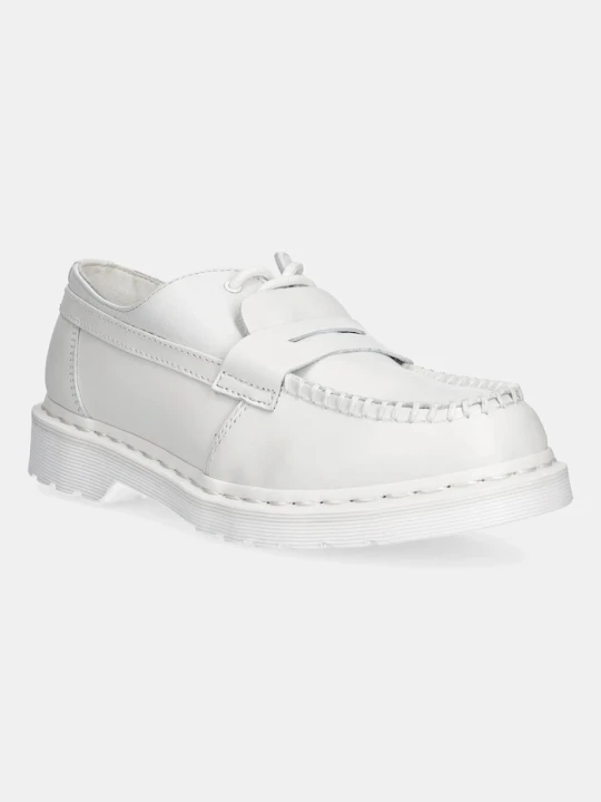Zdjęcie produktu MM6 Maison Margiela MM6 x Dr. Martens mokasyny skórzane biały