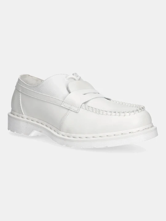 Zdjęcie produktu MM6 Maison Margiela MM6 x Dr. Martens mokasyny skórzane biały