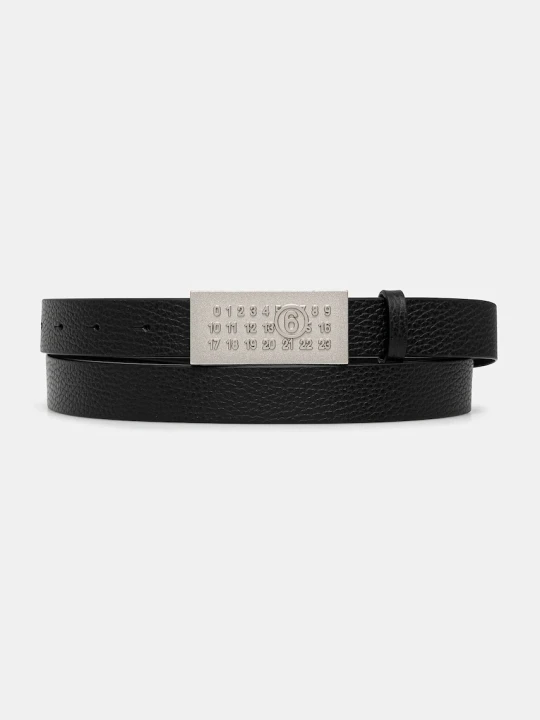 Zdjęcie produktu MM6 Maison Margiela pasek dwustronny skórzany damski