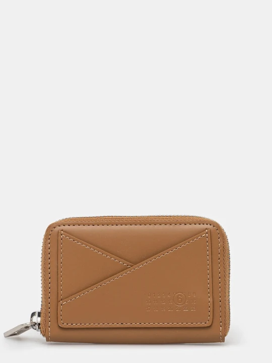 Zdjęcie produktu MM6 Maison Margiela portfel skórzany brązowy