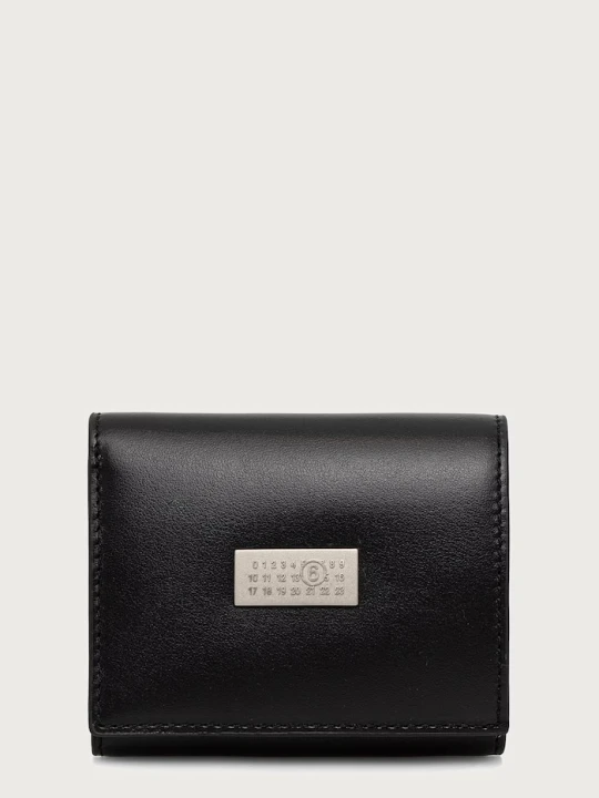 Zdjęcie produktu MM6 Maison Margiela portfel skórzany czarny
