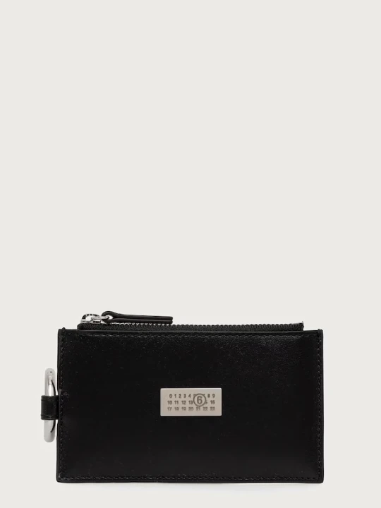 Zdjęcie produktu MM6 Maison Margiela portfel skórzany czarny