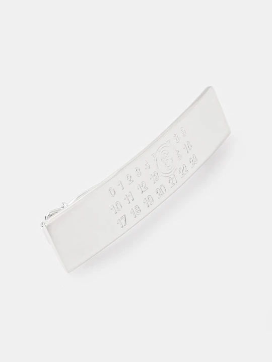 Zdjęcie produktu MM6 Maison Margiela spinka do włosów srebrny