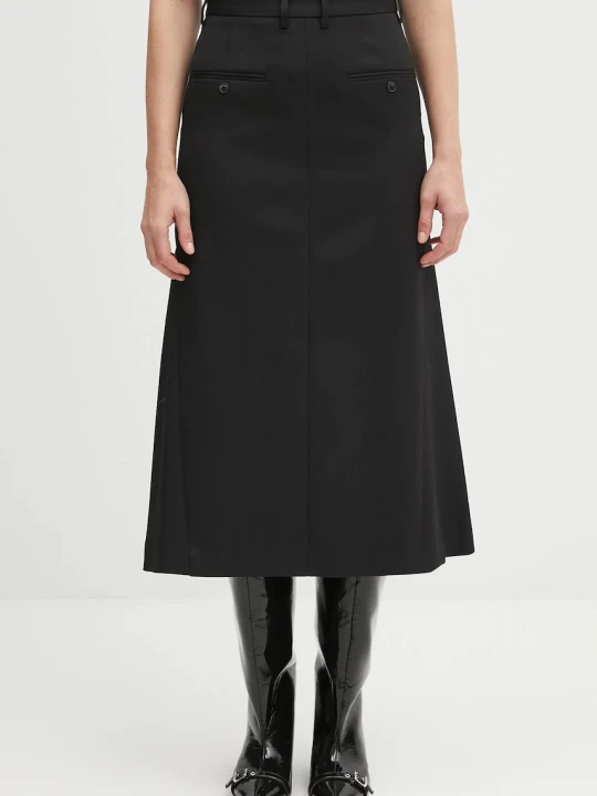 Zdjęcie produktu MM6 Maison Margiela spódnica z wełną