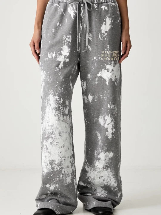 Zdjęcie produktu MM6 Maison Margiela spodnie dresowe bawełniane damskie