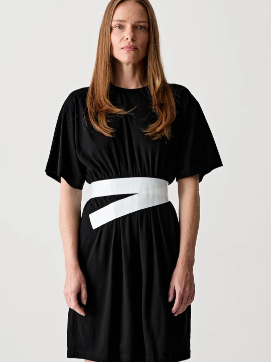 Zdjęcie produktu MM6 Maison Margiela sukienka gładka bawełniana