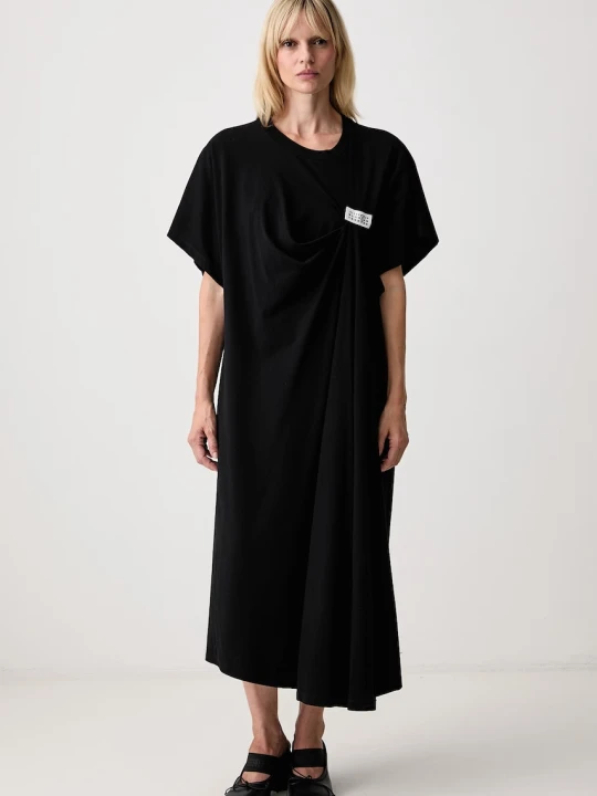 Zdjęcie produktu MM6 Maison Margiela sukienka gładka bawełniana