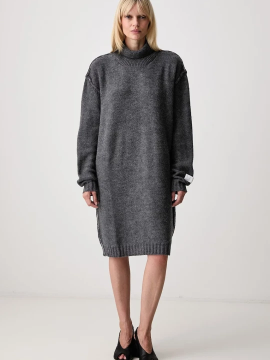 Zdjęcie produktu MM6 Maison Margiela sukienka sweterkowa z wełną