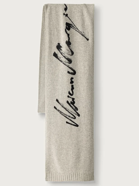 Zdjęcie produktu MM6 Maison Margiela szalik z wełną szary