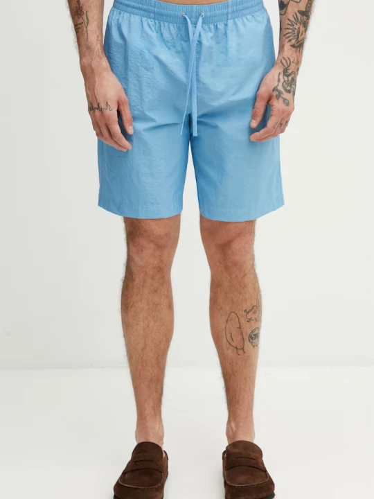 Zdjęcie produktu MM6 Maison Margiela szorty kąpielowe męskie niebieski